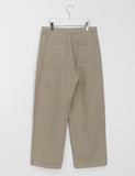 [unisex] Miglon Pintuck Cotton Wide Pants