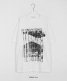 [unisex] Dyupo Printing Over Short Sleeve Tee