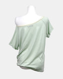 [MADE] Doen Lace Off-Shoulder Short Sleeve T-Shirt