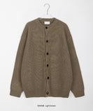 [unisex] Markel round wool over cardigan