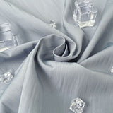 Summer rustling color matching detail wide banding pants