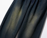 Moderate Thin Balloon Denim Pants