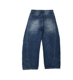 Ar Catbrush Wide Denim Pants