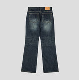 Nikki Washed Flare Denim Pants