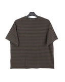 Kaya Stripe Crop Short Sleeve T-shirt
