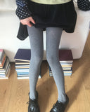 Enne Diamond Punching Cotton Stockings