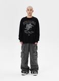 OVERDYED UTILITY PANT