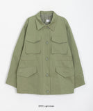 Uuni pocket collar half field jacket