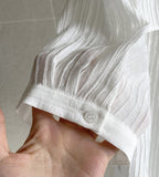 Rapel Frill Puff Short Sleeve Blouse