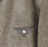 Ekkeullo Collar Less Tweed Blazer