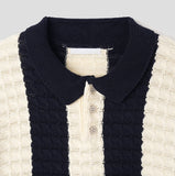 Molly Cable Collar Knit