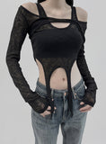 Gelt See-Through Layered T-Shirt