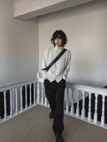 Pinata embroidery wide denim pants
