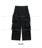Camp Big Pocket Strap Washed Cargo Pants