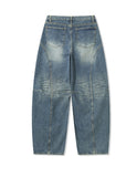 Lati Washing Dart Denim Pants