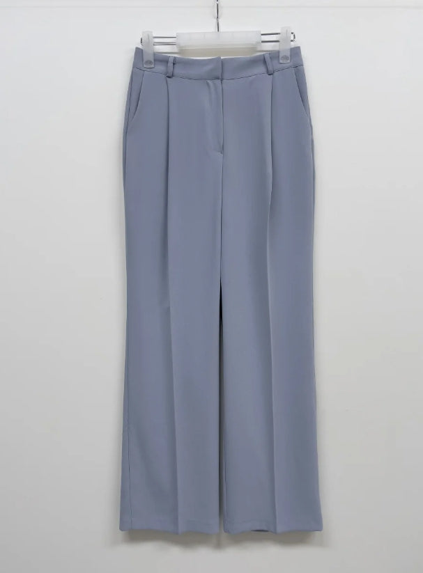 【INCHANT ME】Pastel one-tuck wide slacks INCHANT ME(インチャントミー) - パステルワンタックワイド