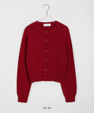 Lones Round Crop Knit Cardigan