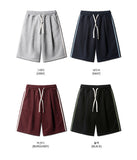 Side Track One-Tuck Half Pants