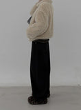 Nop Two-Way Quilting Fur Blouson