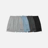 Pastel cargo shorts