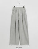 [unisex] Dentimo Banding String Fleece Wide Pants