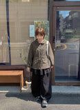 [BAONHAUS] Sosolo Cotton Tiered Layered Banding Skirt Pants