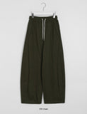 [unisex] Clue side pin tuck banding training jogger pants