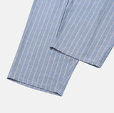 Summer Linen Stripe Banding Pants