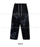 Heart Spray String Training Pants