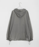 Hyor Two Way String Summer Over Hood Jumper