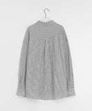[unisex] Hugs Summer Check Over Shirt