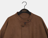 Mober Suede Blouson Jacket Jumper
