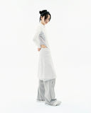 Layered Strap Flare Skirt