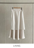 Clove Shirring Skirt
