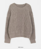 Madele Cable Round Knit