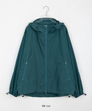 [unisex] Vincu Two-Way String Hood Pintuck Wind Jacket