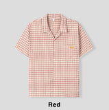 The Will Crop Check Short Sleeve Shirt
