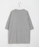 Leukiko Cat Printing Over Short Sleeve Tee