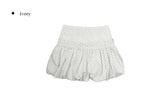 Whipping Dot Balloon Mini Skirt