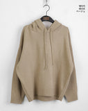 Cren Avant Overfit Hood Long Sleeve Knit