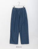 [unisex] Emensi banding stitch denim pants