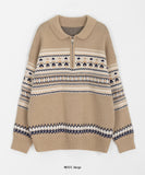 Harken Nordic Half-zip Collar Knit