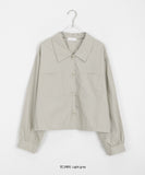 Yato Cotton Pocket Crop Shirt