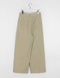 Delnity pintuck wide cotton pants