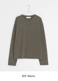 Kayushi Basic Color Layered Long Sleeve Tee