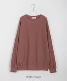[unisex] Hakkui round over knit sweatshirt