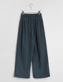 Rubets Pintuck Banding Wide Pants