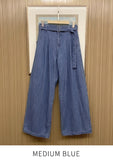 Andy Pintuck Wide Denim Pants