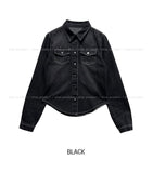 Bano Two-Pocket Slim Denim Shirt