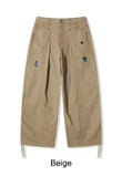 Raviel Check Damage Cotton Pants